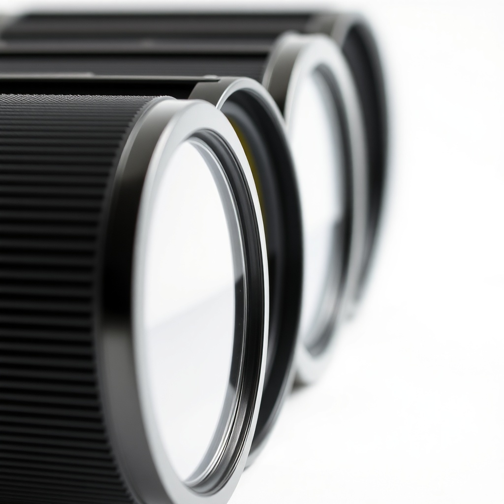 Close-up view of Arçelik 3140 S filter set arranged in order