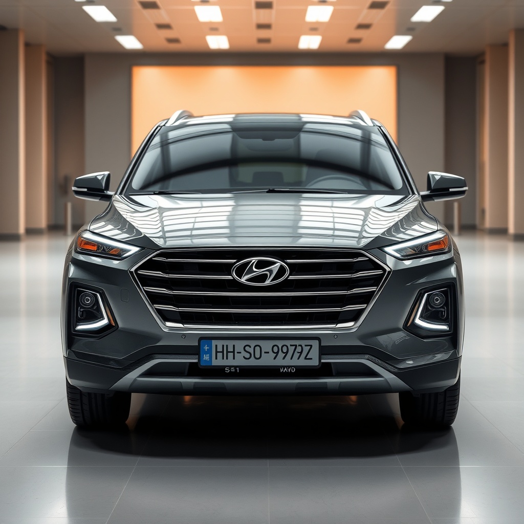 Hyundai H-SRA09 filtre değişimi yapan bir kişinin elleri